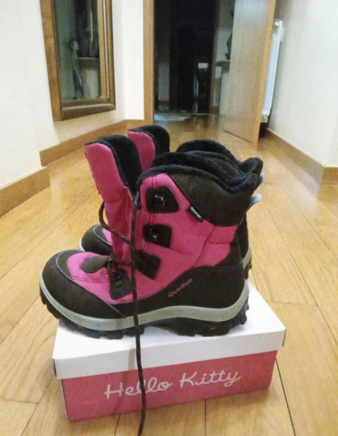 Botas para a Neve cardadas
