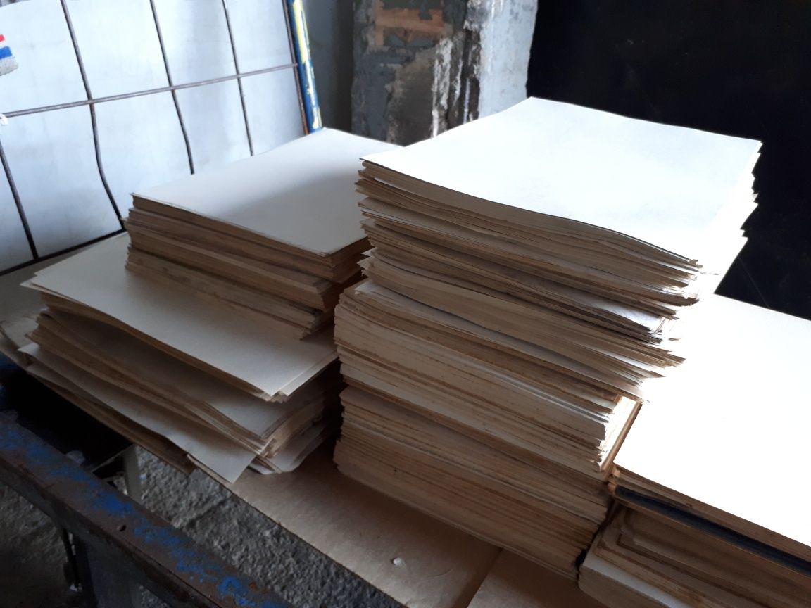Stary papier kartki A4 A5 A3