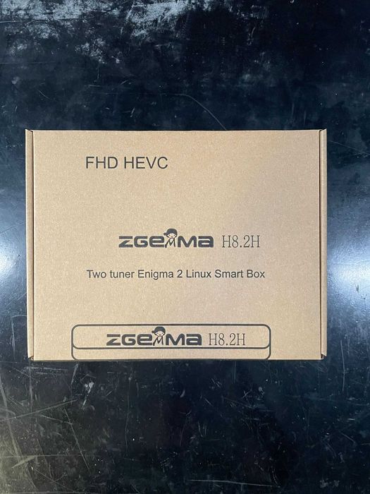 Zgemma H8.2H Enigma2 Linux Smart Box – Novo Selado