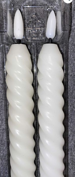 sŚwiece Jysk 2 szt w zestawie bisle