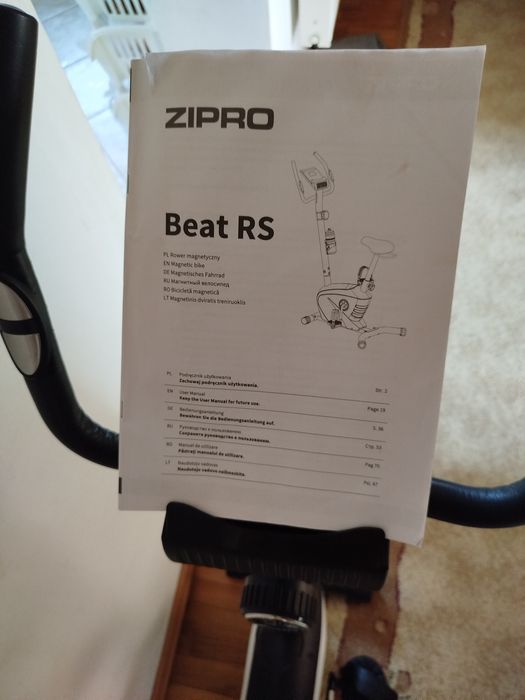 Rowerek stacjonarny ZIPRO Beat RS
