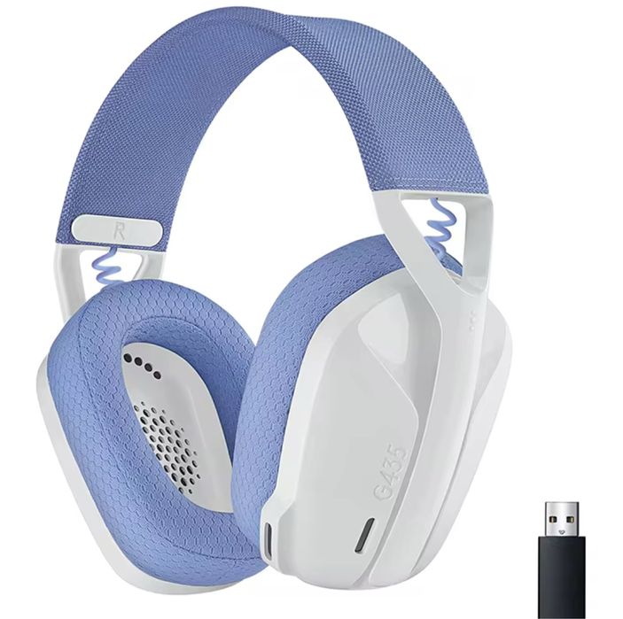 Навушники Logitech G435  бездротові, для пк легкі, з якісним звуком