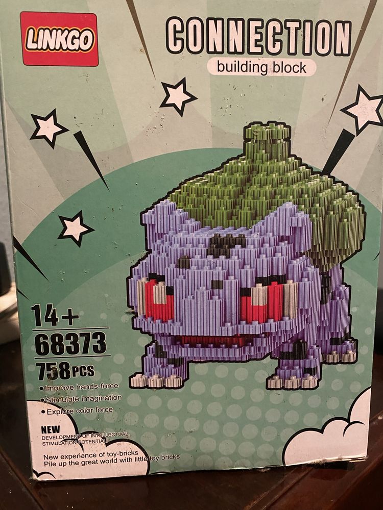 Boneco Construcao Pokemon