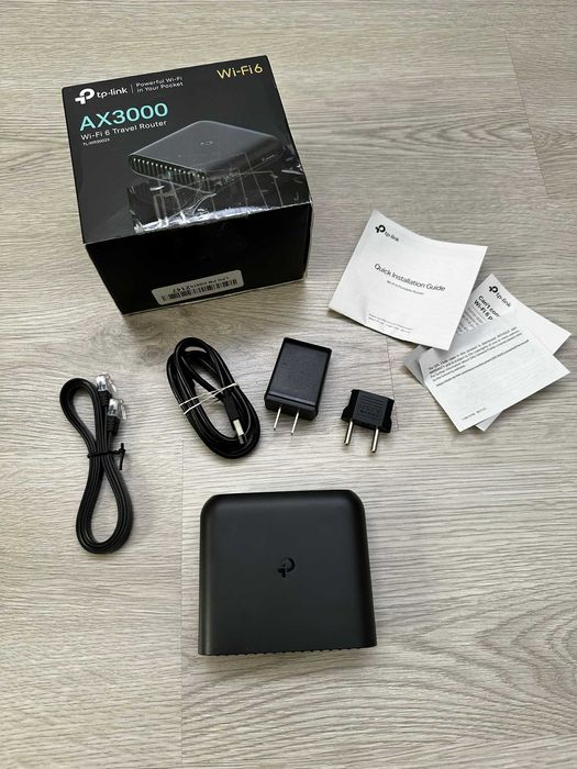 Роутер від повербанку TP-Link Wi-Fi 6 AX3000 TL-WR3002X + USB LTE (4g)