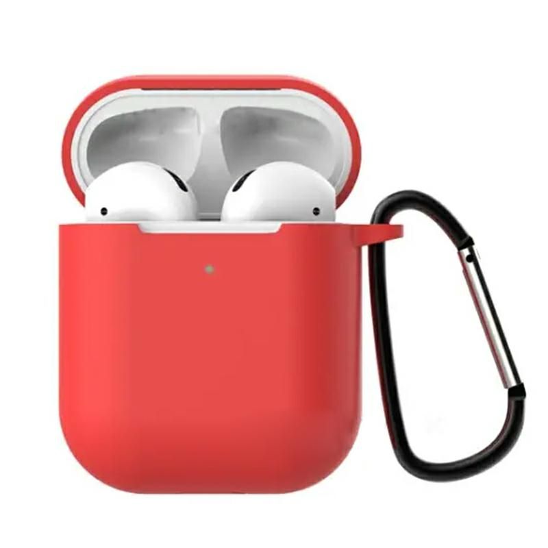 Etui Silikonowe Ruber Na Airpods 3 Czerwone Ochrona Przed Upadkami
