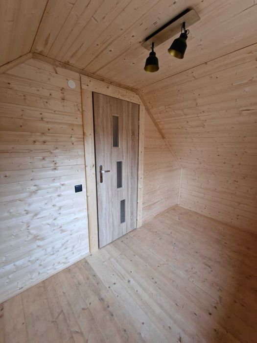 Nowoczesny dom drewniany , dom z drewna , stodoła, super promocja