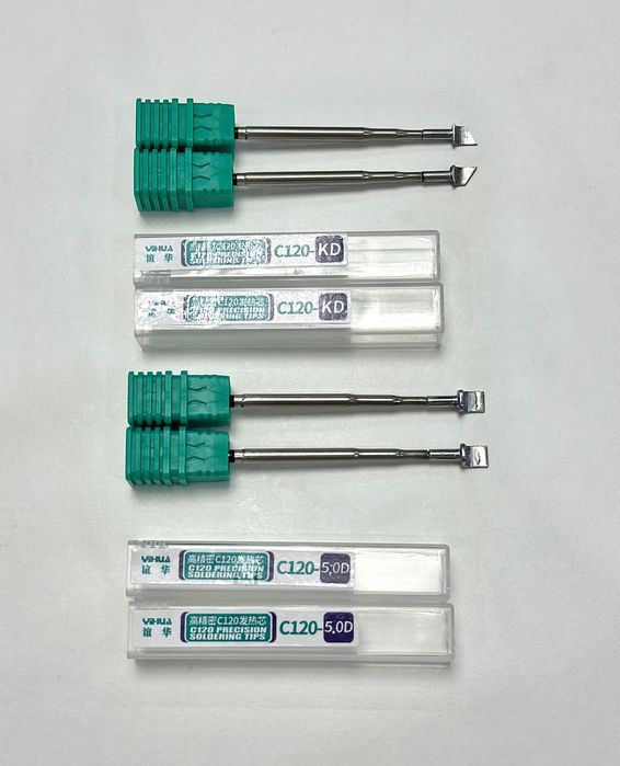 Жала для паяльного пинцета C120 YIHUA 982D-I (KF , 5.0D)