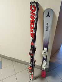 Atomic Race 10 SL.149 cm i Vanatage 74 140.cm po serwisie.