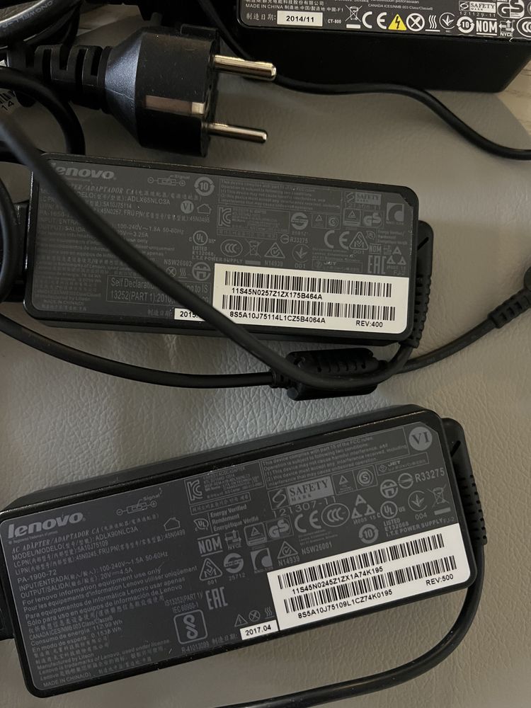 Блоки живлення lenovo