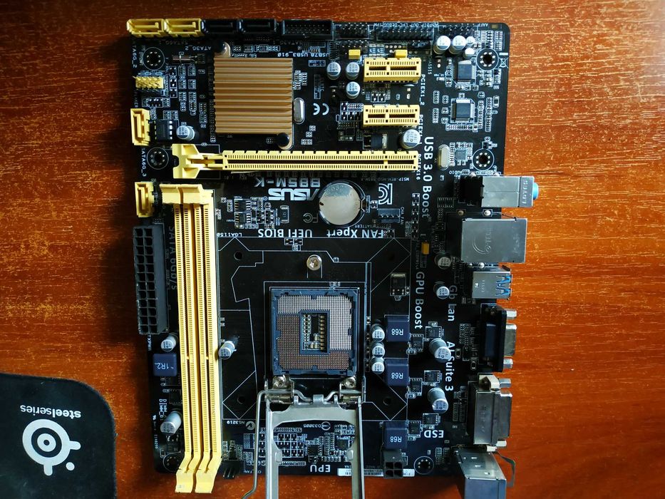материнка ASUS B85M-K сокет 1150