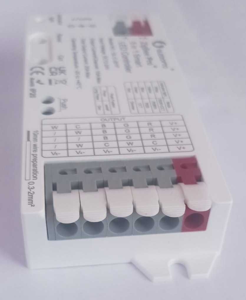 Controlador inteligente de luz led, 5 em 1.