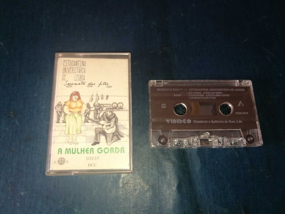 Estudantina Universitária de Lisboa - Mulher Gorda  CASSETE AUDIO