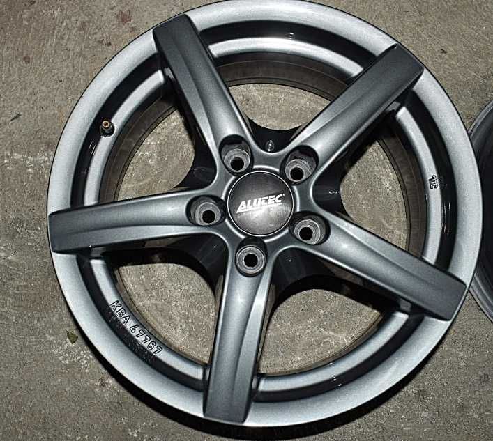 Sprzedam komplet felg aluminiowych ALUTEC 16  5x114,3