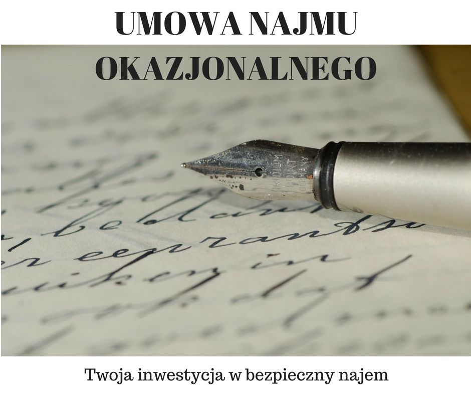 Umowa o najem okazionalny