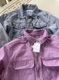 Джинсові куртки для дівчинки на ріст 146-52