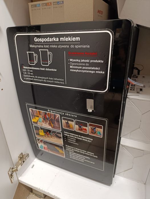 Lodówka na mleko do ekspresu Franke dla gastronomii