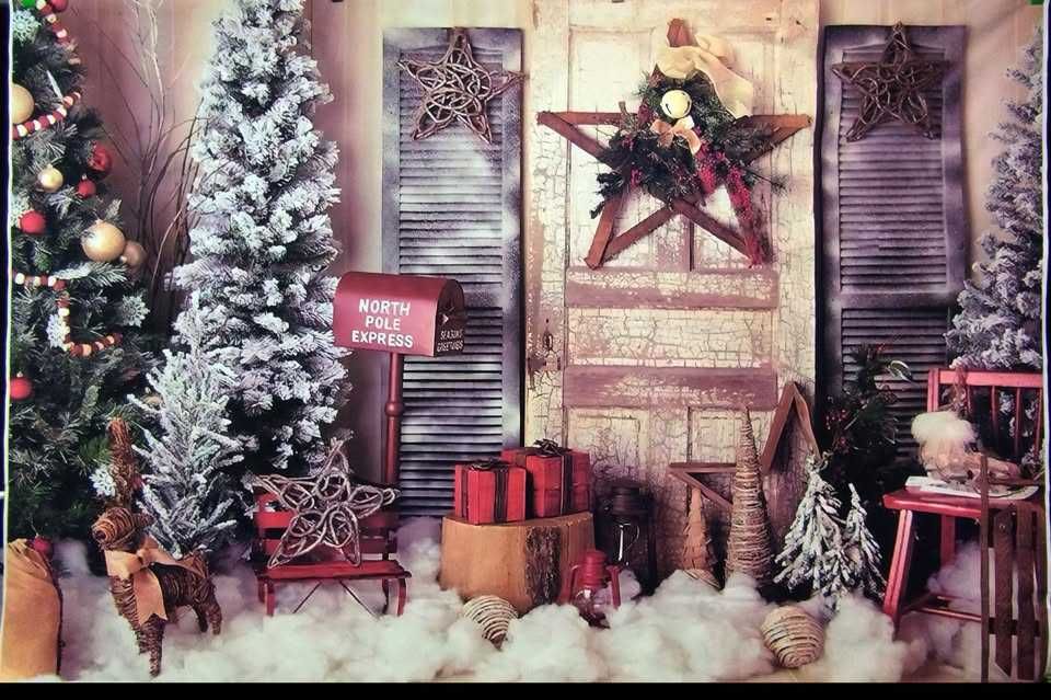 Fundo / Cenário de Natal Fotográfico