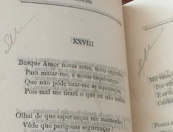 Poesias Lyricas Luiz de Camões - Commemorativa do Terceiro Centenário