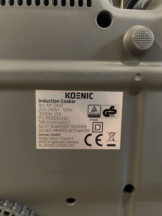 Płyta Indukcyjna KOENIC