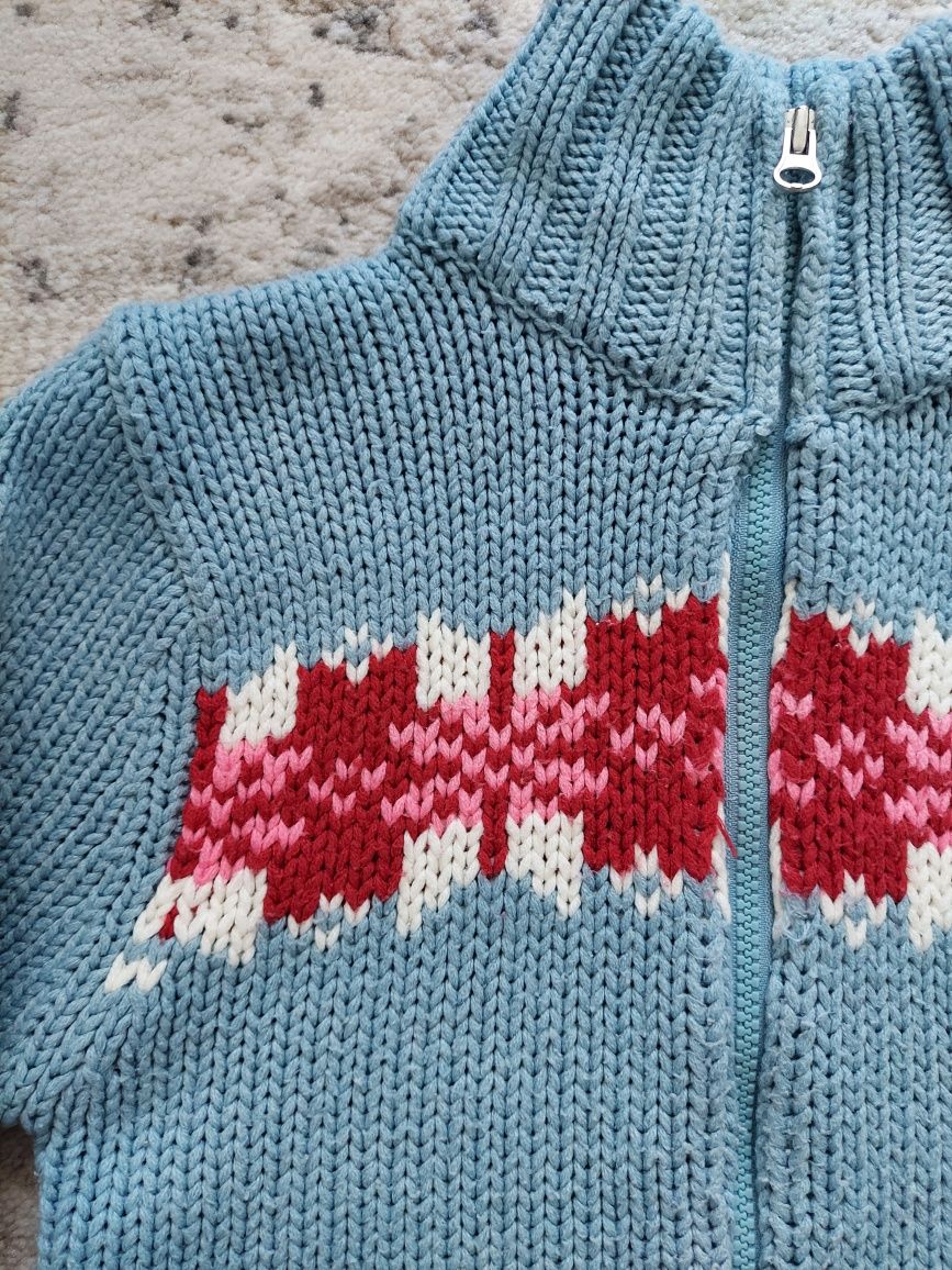 Sweter rozpinany rozm. S