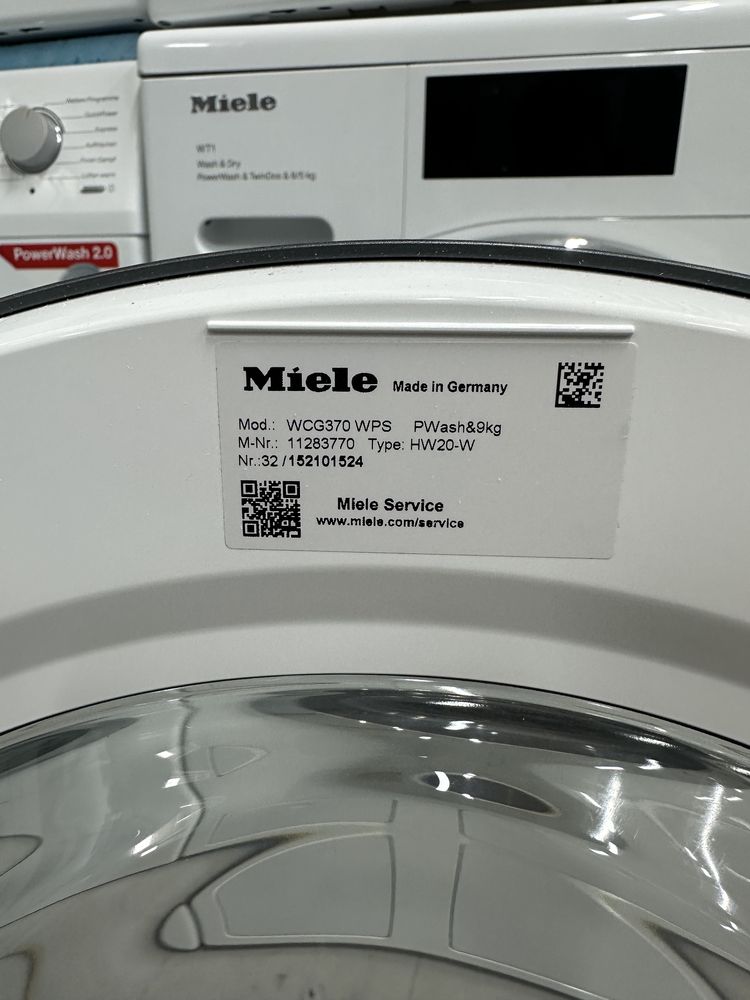 Пральна машина Miele WCG 370/Powerwash