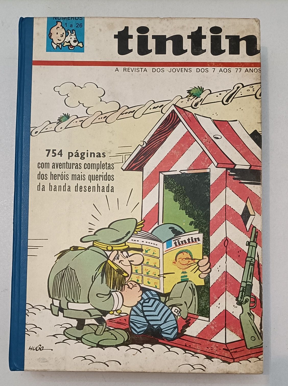 Revista Tintin 15 encadernados + Revistas 15° ano