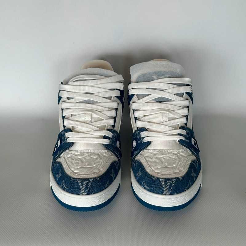 Blue buty LouisVuitton LvMęskie casualowe buty Trainer .44