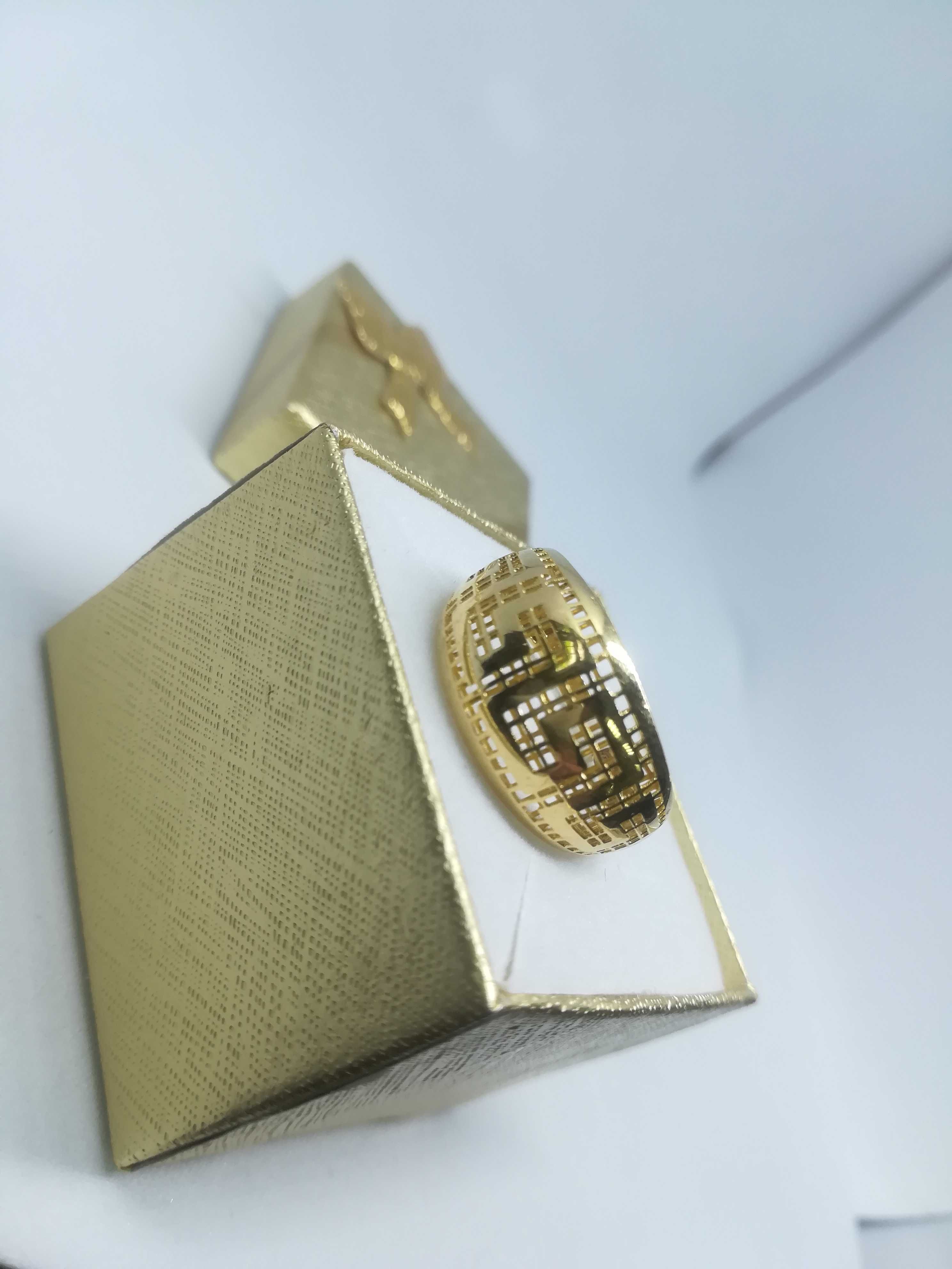 Złoty pierścionek złoto 585 rozmiar 16