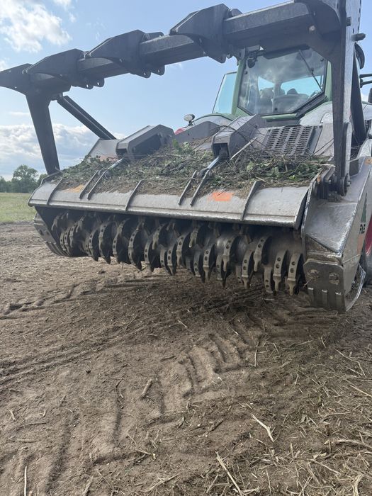 Mulczer Leśny Wgłębny Frezowanie Wycinka Czyszczenie działek Rębak