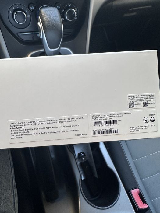 Apple AirPods Max (Sky Blue lightning) оригінал