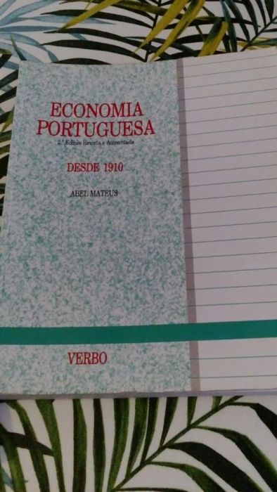 Livro universitário Economia portuguesa