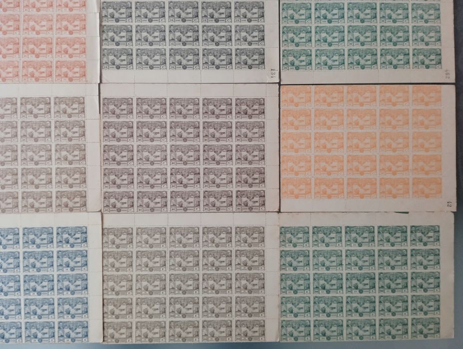 Travessia Aérea do Atlântico, 800 selos.