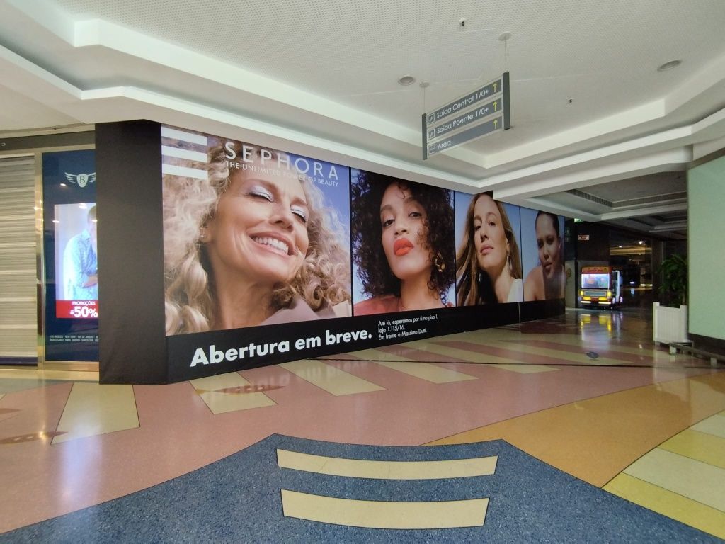 Decoração de Montras, publicidade vitrine, publicidade em vinil