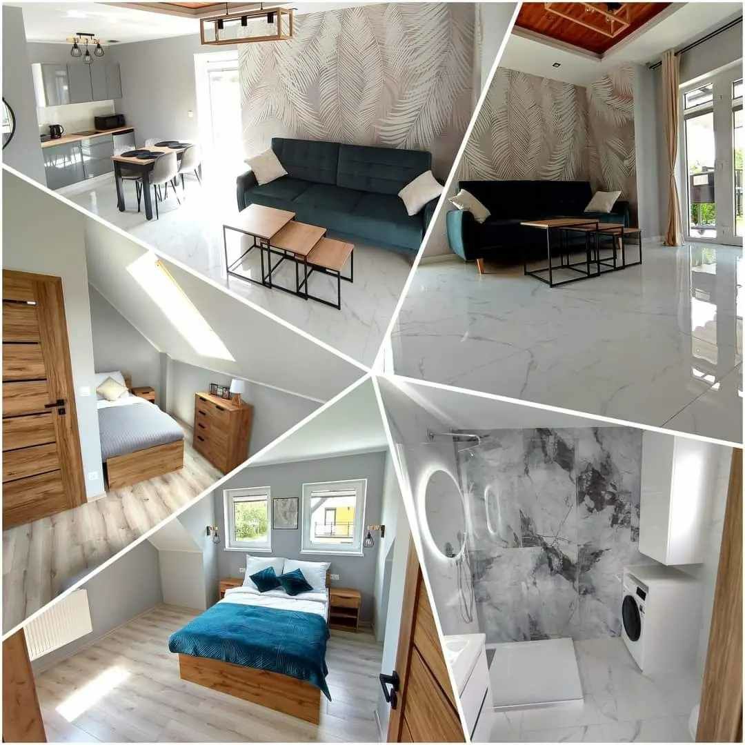 Apartament domek nad morzem , domki ,  basen , morze ,