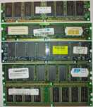 pamieci RAM PC100, PC133, DDR