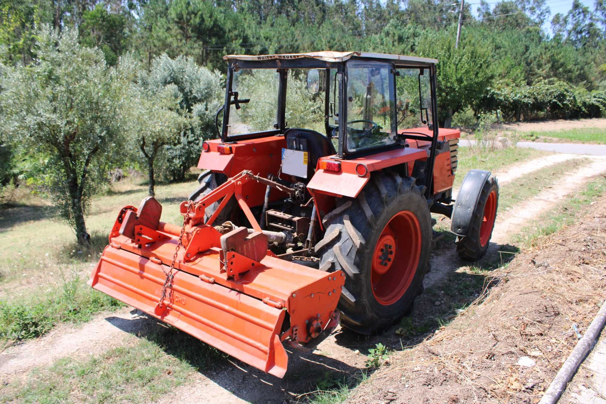 Tractor Carraro 620 + Alfaias