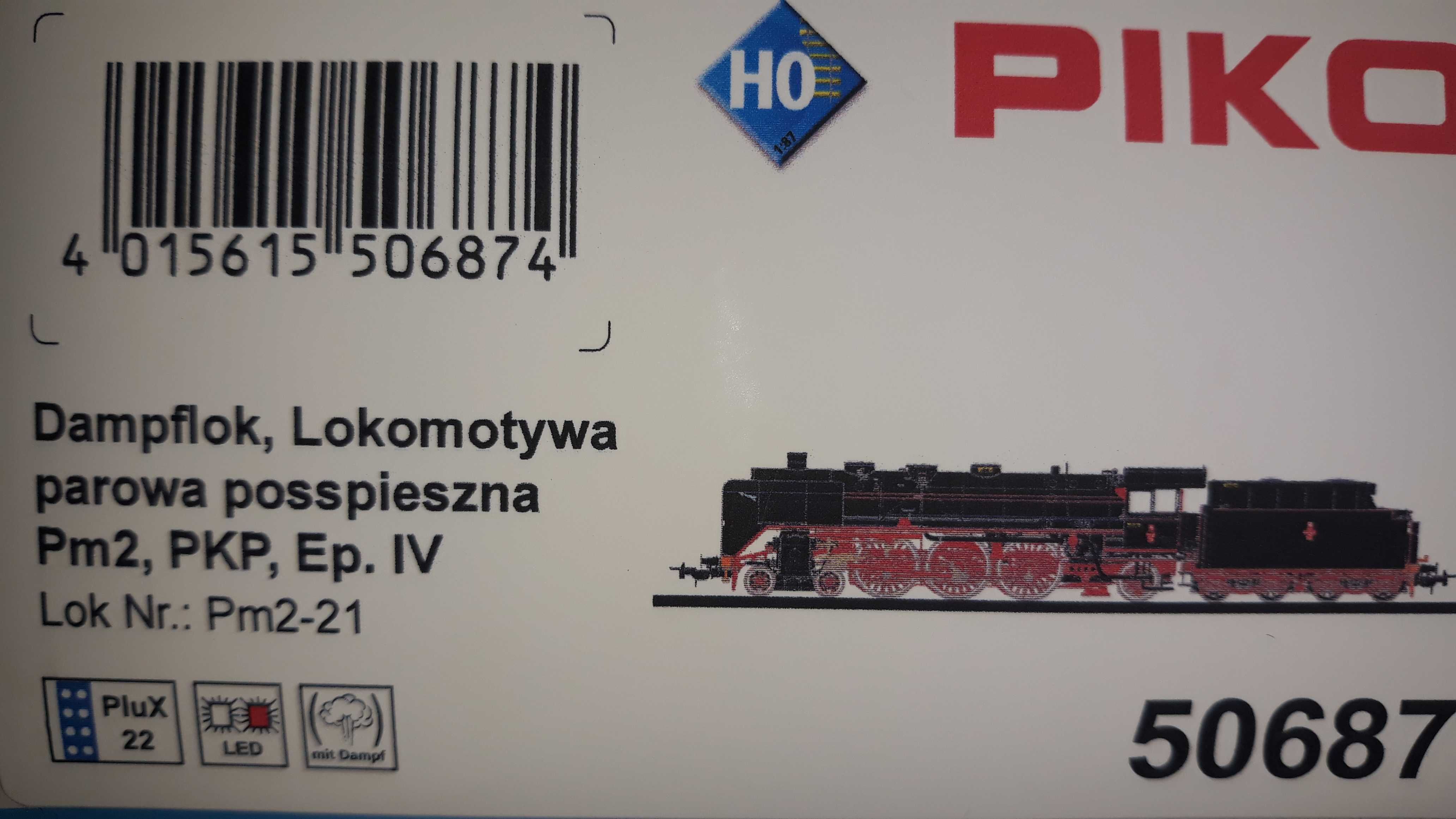 Lokomotywa parowa PKP Pm2-21 PIKO 50687 nie Roco