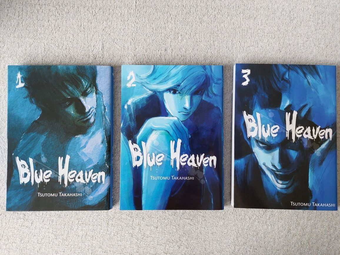 Manga Blue Heaven - komplet (tomy 1-3) stan idealny