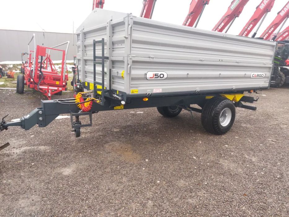 !NOWOŚĆ! Przyczepa rolnicza jednoosiowa CARGO 5 ton, najwyższa jakość, gwarancja!  WYPRZEDAŻ! Cena 37.900 zł ! nie Pronar,Wodzinski