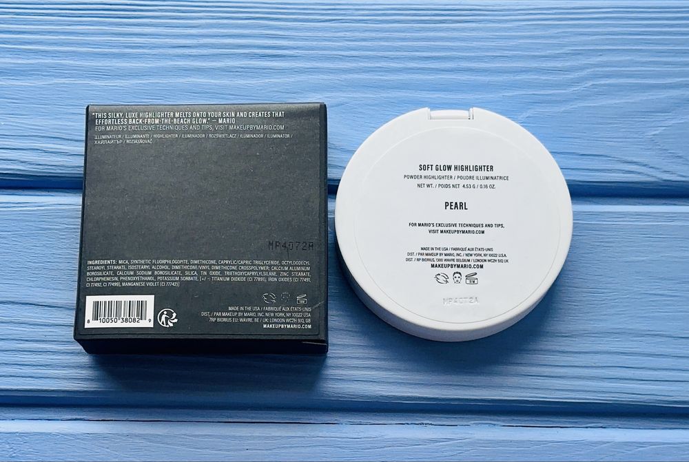 Makeup by mario хайлайтер soft glow highlighter відтінок pearl