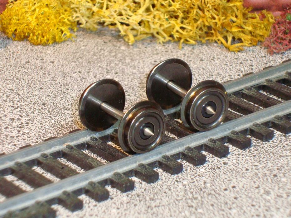 Roco 40194 - Lote de 2 Rodados H0 Metálicos DC/ Stock 10  lotes / Novo