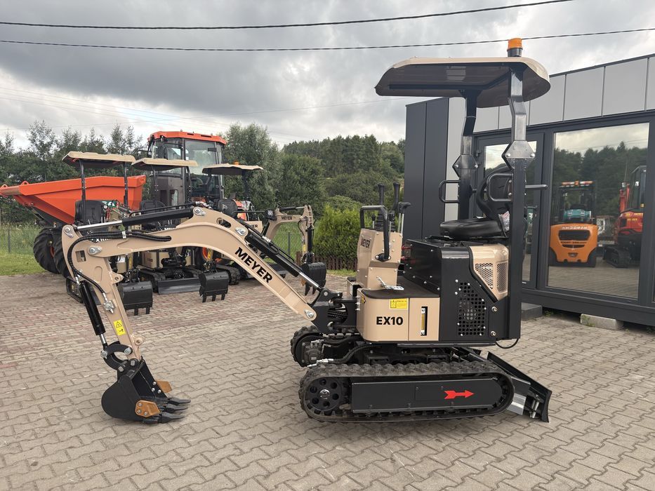 Minikoparka MEYER EX10 rozsuwane gąsienice silnik b&s LEASING
