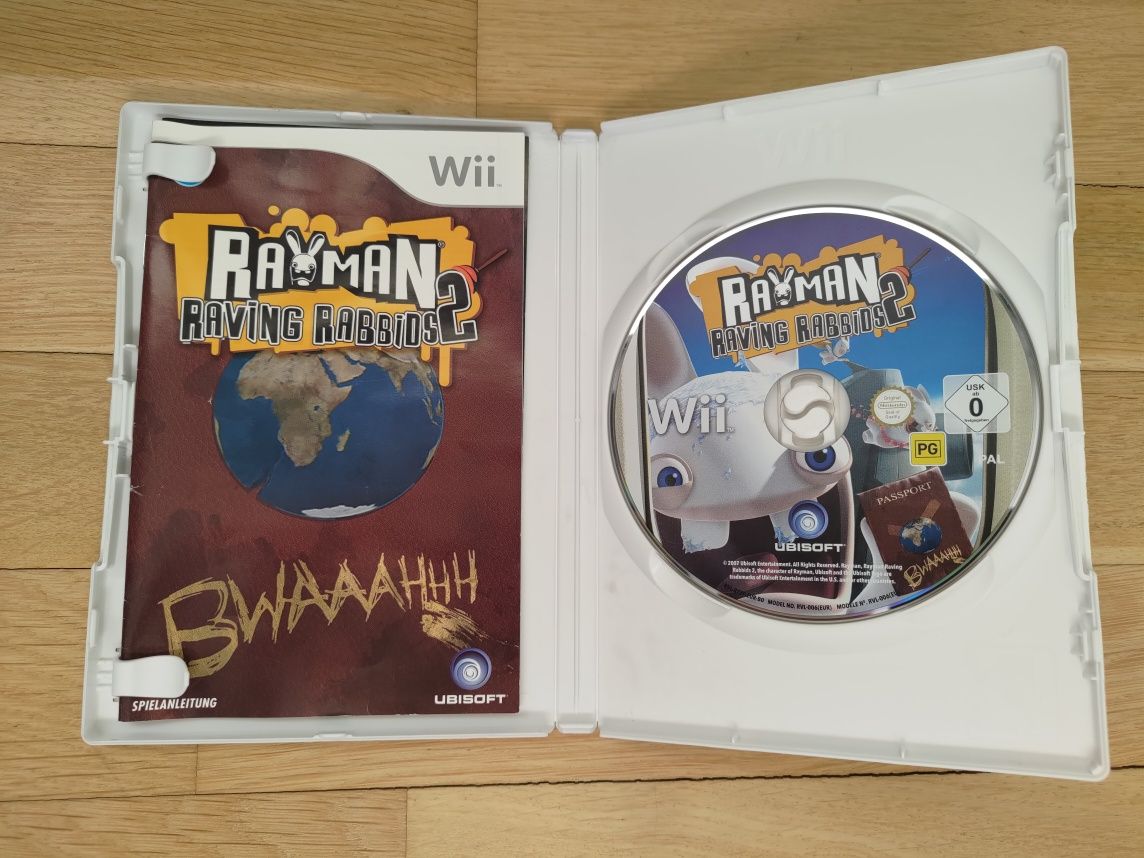 Gra Nintendo Wii Rayman Raving Rabbids 2