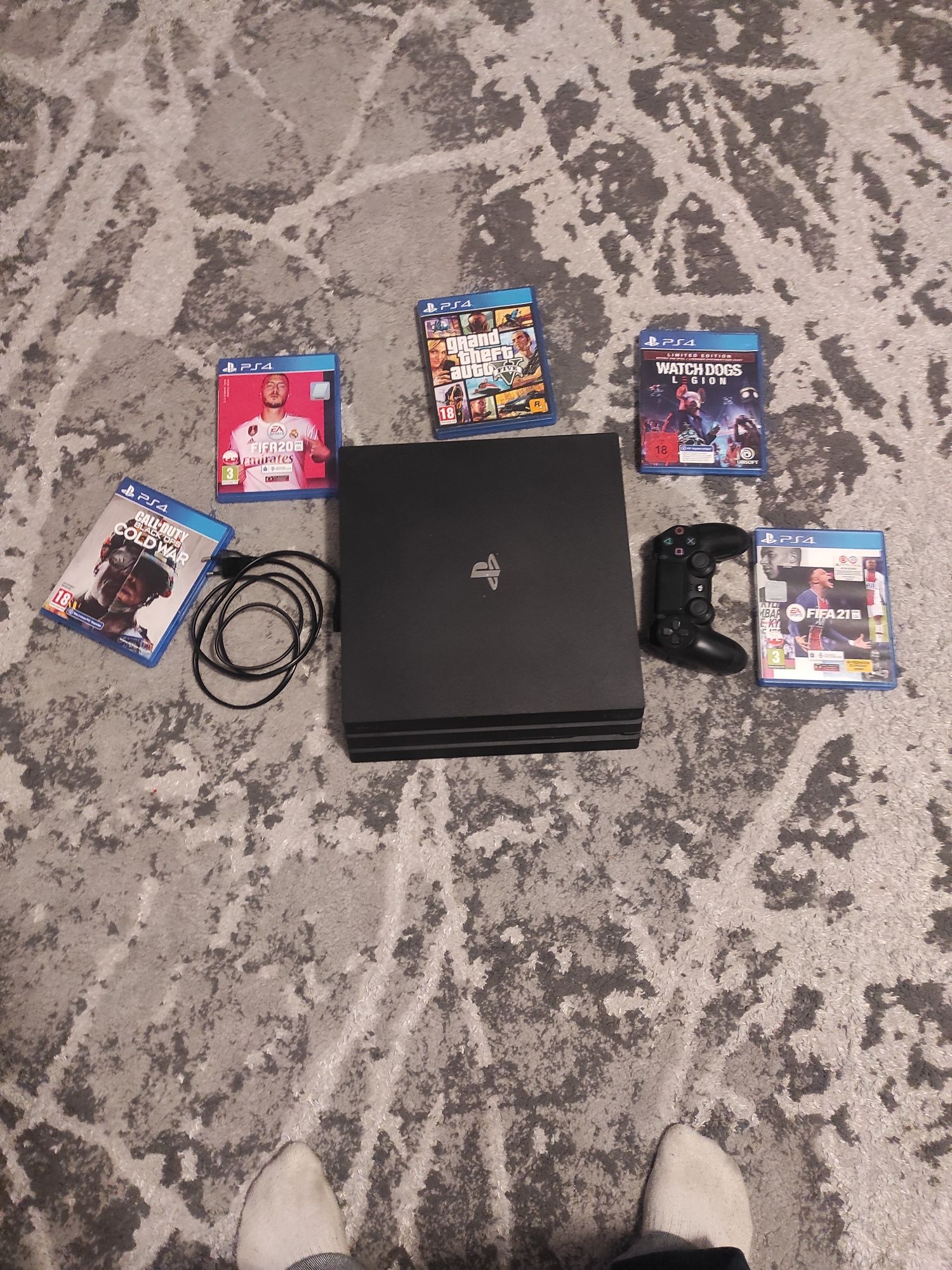 Ps 4 1 tb + gry i pad