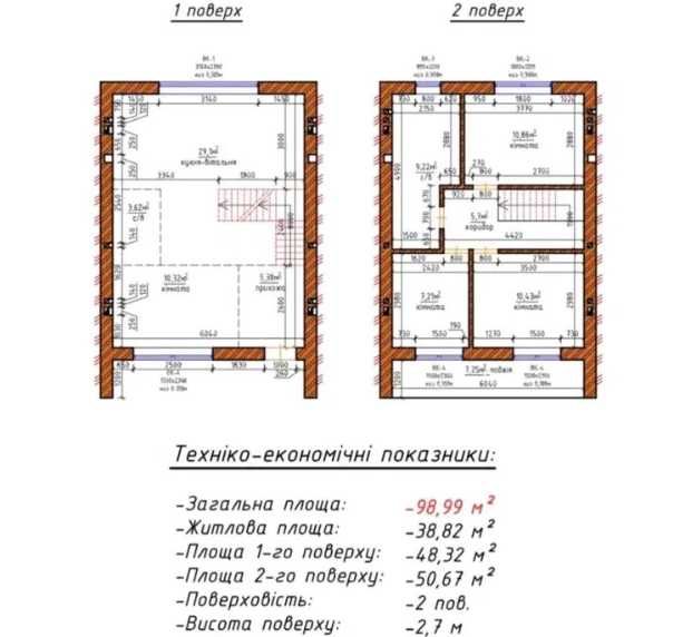 Продаж котедж 100 м² вул. Панькова, КМ "Дубовий Гай", с. Липники