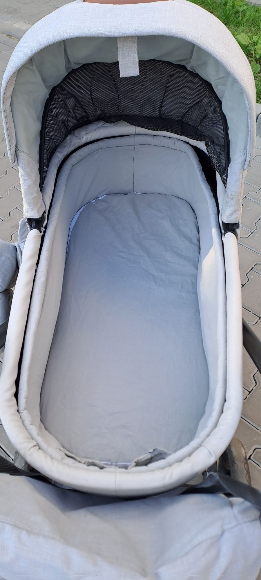 Wózek roan bloom 2w1 ivory gondola spacerówka