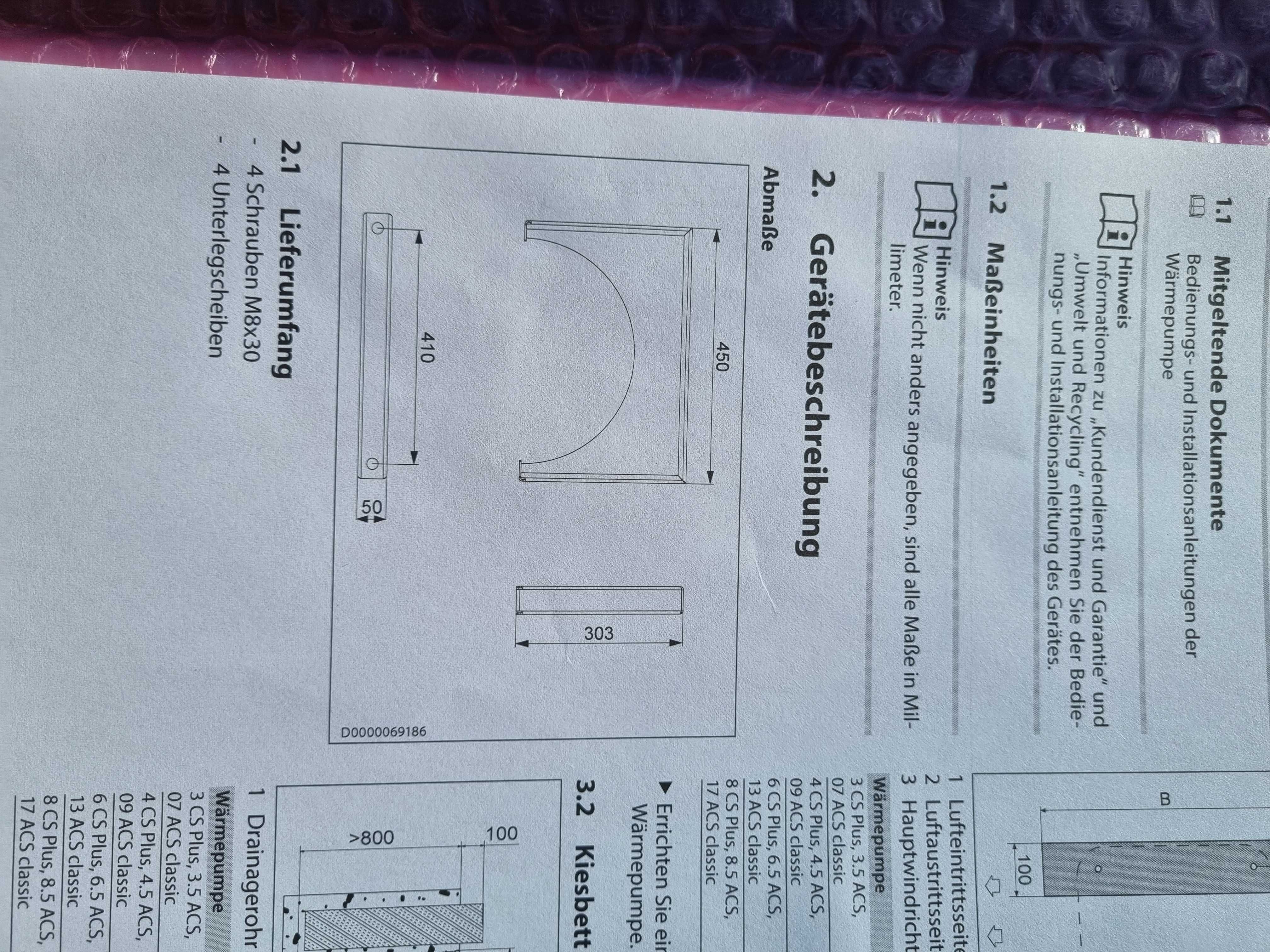 Podstawa pompy ciepła Stiebel Eltron