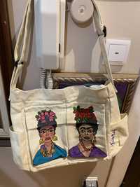 Saco Frida khalo branco