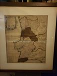 Mapa de Portugal 1703 - Original - Cartografia de A. PETRO SCHENCK