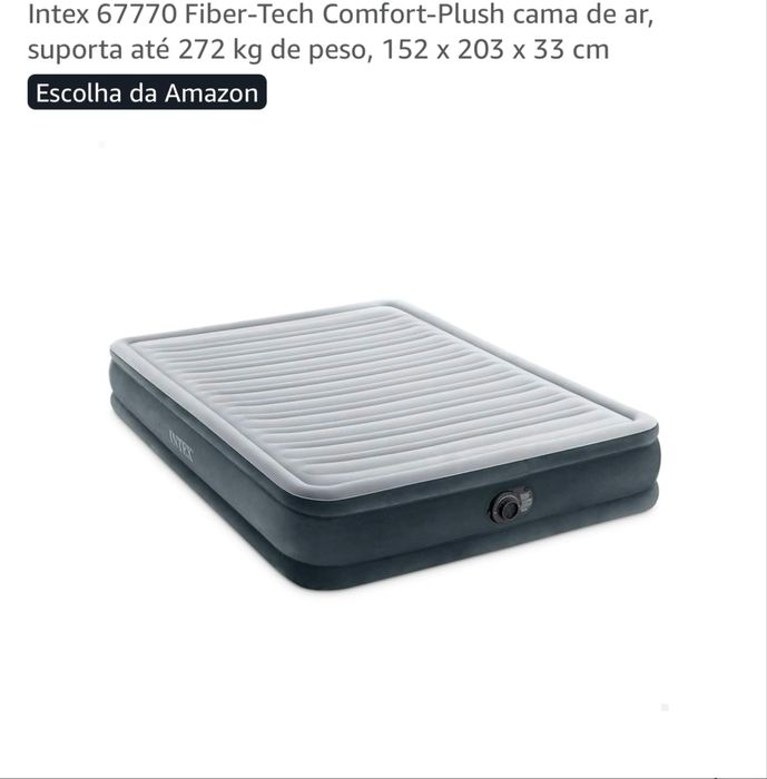 Colchão insuflável de casal novo